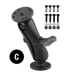 RAM Mounts Kits (size: C) RAM-101U-B-2461