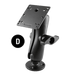 RAM Mounts Kits (size: D) RAM-D-101U-C-RAY1